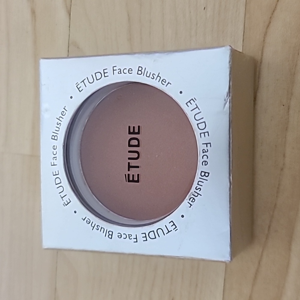 Etude Single Color Blush Red Brown 7g Made in Korea Never Used